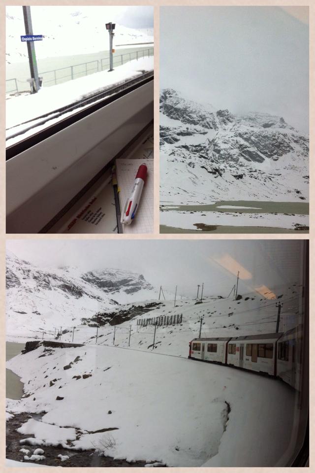 雪のOspizio Bernina